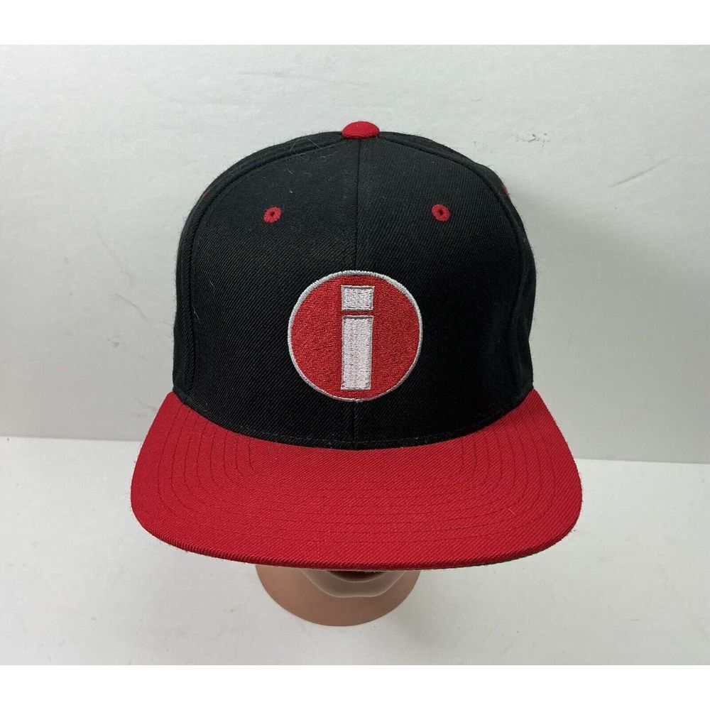 IMOLA Motorsports Hat Black Red Flat Bill SnapBack Trucker Cap Eu Automotive